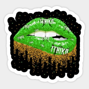 Ithika Bit Lip Design II Sticker